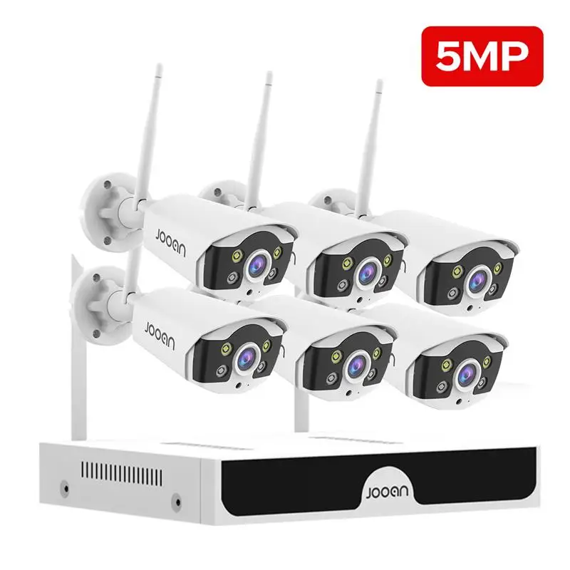 Top 3MP 5MP WiFi CCTV System 10CH NVR Security Camera System Two Way Audio Outdoor Wireless IP Cameras Video Surveillance Kit