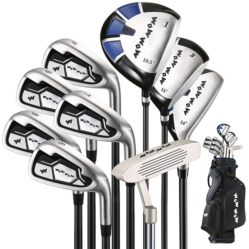 

Custom Men's Golf Club Set 9-pieces Complete Set with Bag OEM Golf Club