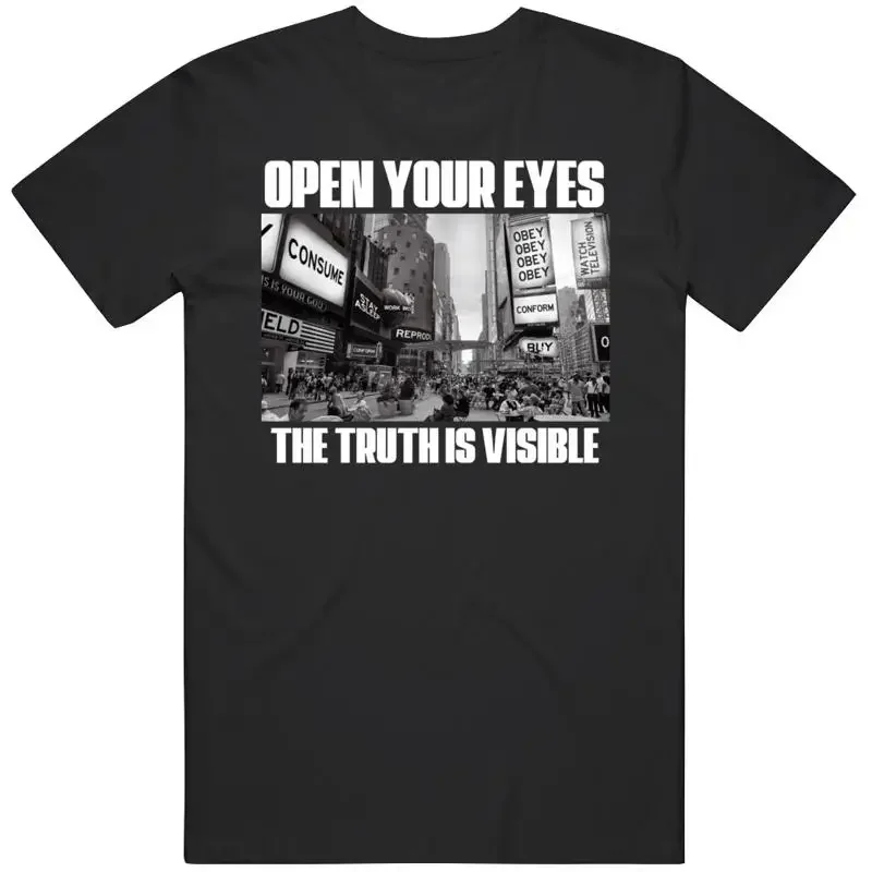 Ouvre les yeux, la vérité est visible, T-shirt pour fans de Roddy Piper