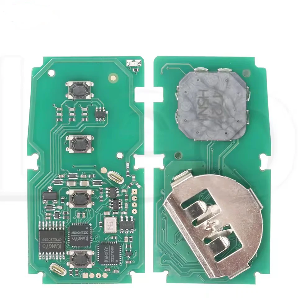 CC For Toyota Fortuner Hilux VRZ SW4 SRV keyless go smart key 3-4button PCB-0182 P4:3838 314-312 433-434MHz 8A-chip BM1ET BM1EW