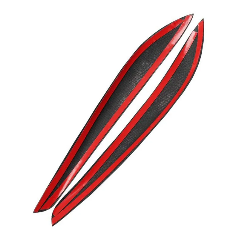 

4X Car Styling Headlight Eyebrows Eyelids Stickers Trim For Nissan Skyline R34 GTR GT-T 1999 2000 2001 2002