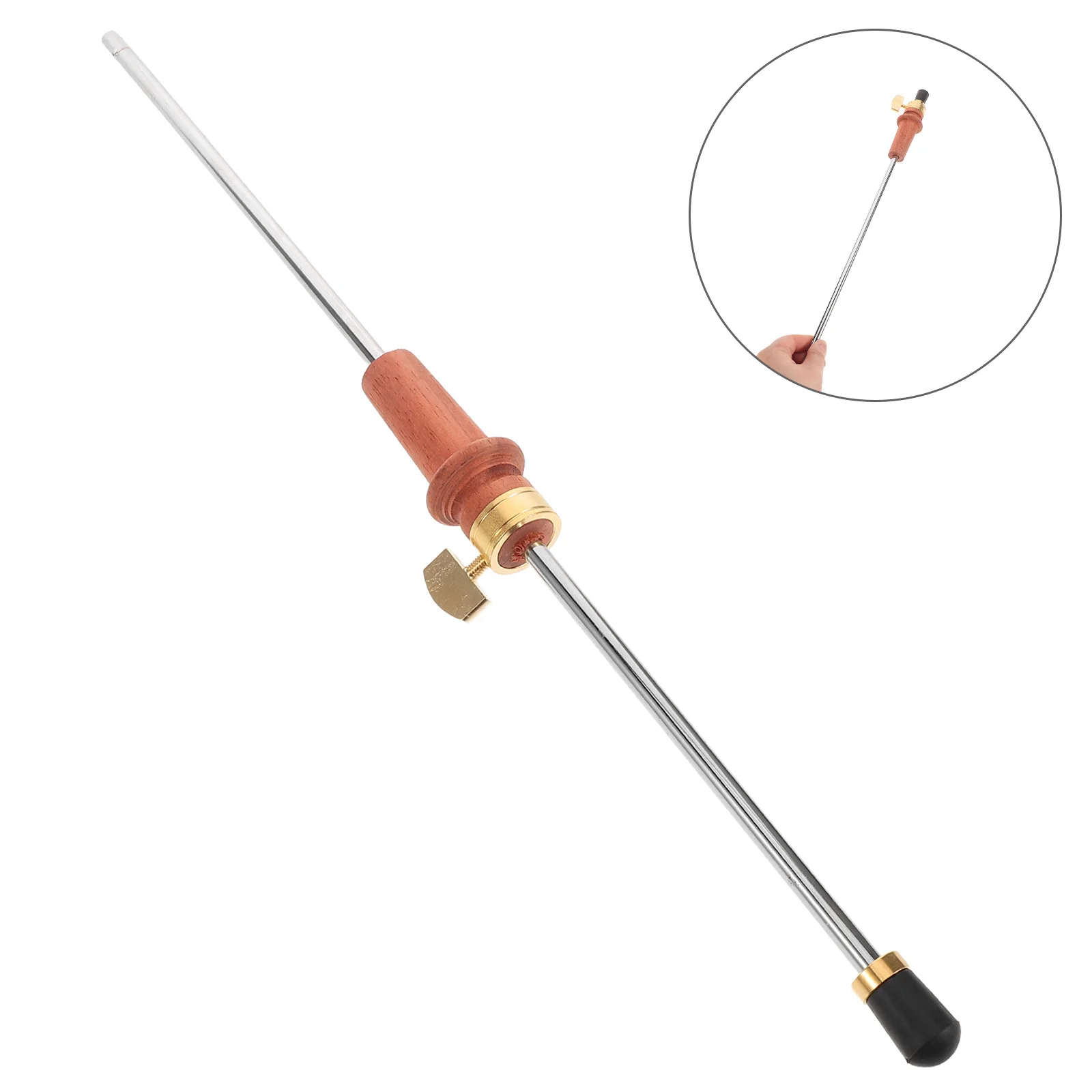 

Endpin Support Adjustable Metal Rest For 4/4-3/4 Cellos Non-Slip Floor Stopper Stage Practice Cello Endpin Parts Use
