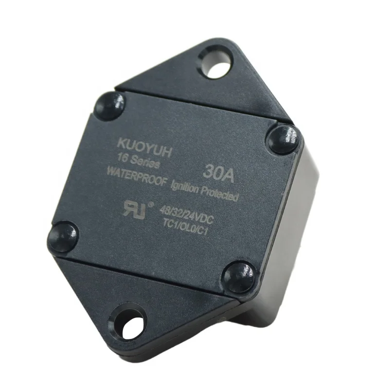

Kuoyuh 30A 32VDC Boat Trolling Auto Reset Circuit Breaker