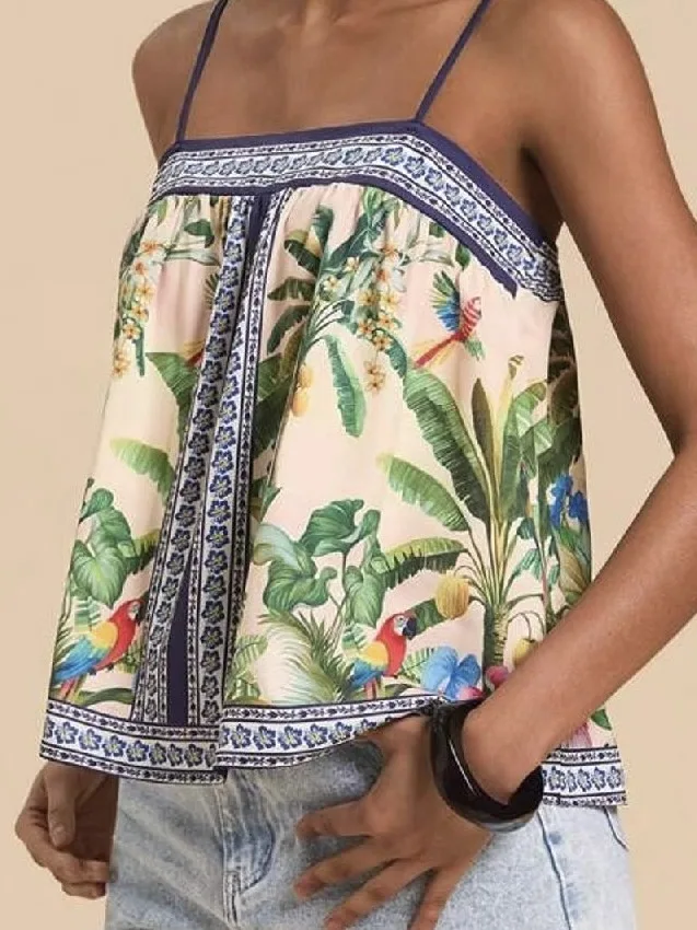 Women's Printed Collar Long Sve irt Casual Sle Loose Fit Floral Print Busin Casual Thin Material Inner Wear