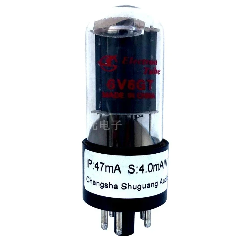 SHUGUANG Vacuum Tube 6V6GT Generation 6P6P Factory Direct Beam Shooting Power Tetrode 6V6GT Series Glass Shell Octet Tube