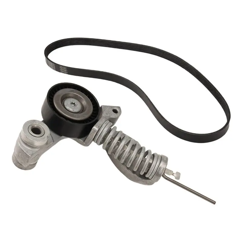 New Auxiliary Belt Kit For Volvo S60 S90 XC60 XC90 V40 V90- Includes Generator Belt Tensioner(31480362 31430187)