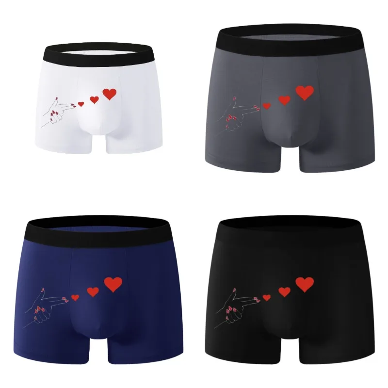 

2/4 PCS new close-fitting boxer shorts are a musthave for men black underwear for the summer of 2025 is comfortable High quality