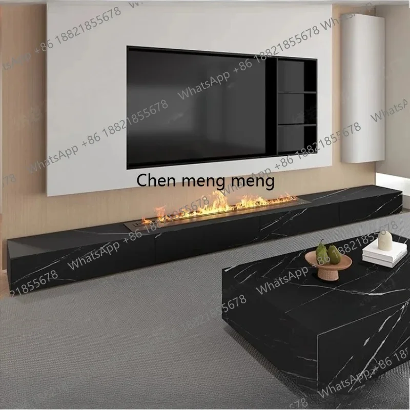 

F5822 Drawers Black Center Tv Stand Living Room Modern Universal Floor Tv Bench Stands Nordic Unique Stojaki Telewizyjne Furnit