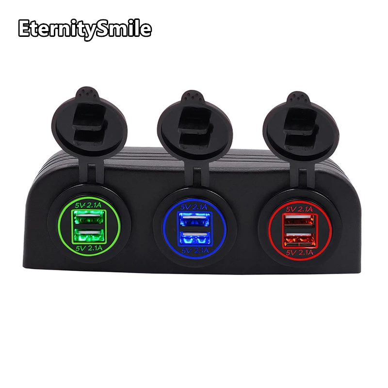 Двойной USB-порт для палатки, а, 12-24 В