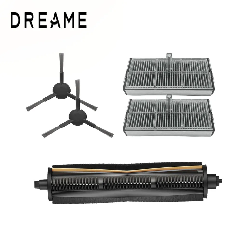 Originele Dreame D30 Ultra reserveonderdelen: rubberen hoofdborstel/TriCut-borstel, zijborstels, filter, mop, stofzak voor X30 Ultra/L10s Ultra Gen 2