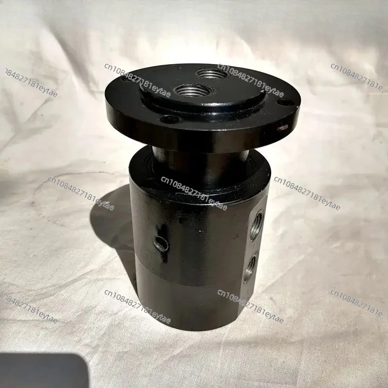 Inch thread 3/8 hydraulic 2-way rotary joint, metric thread M18 hydraulic 2-way rotary joint