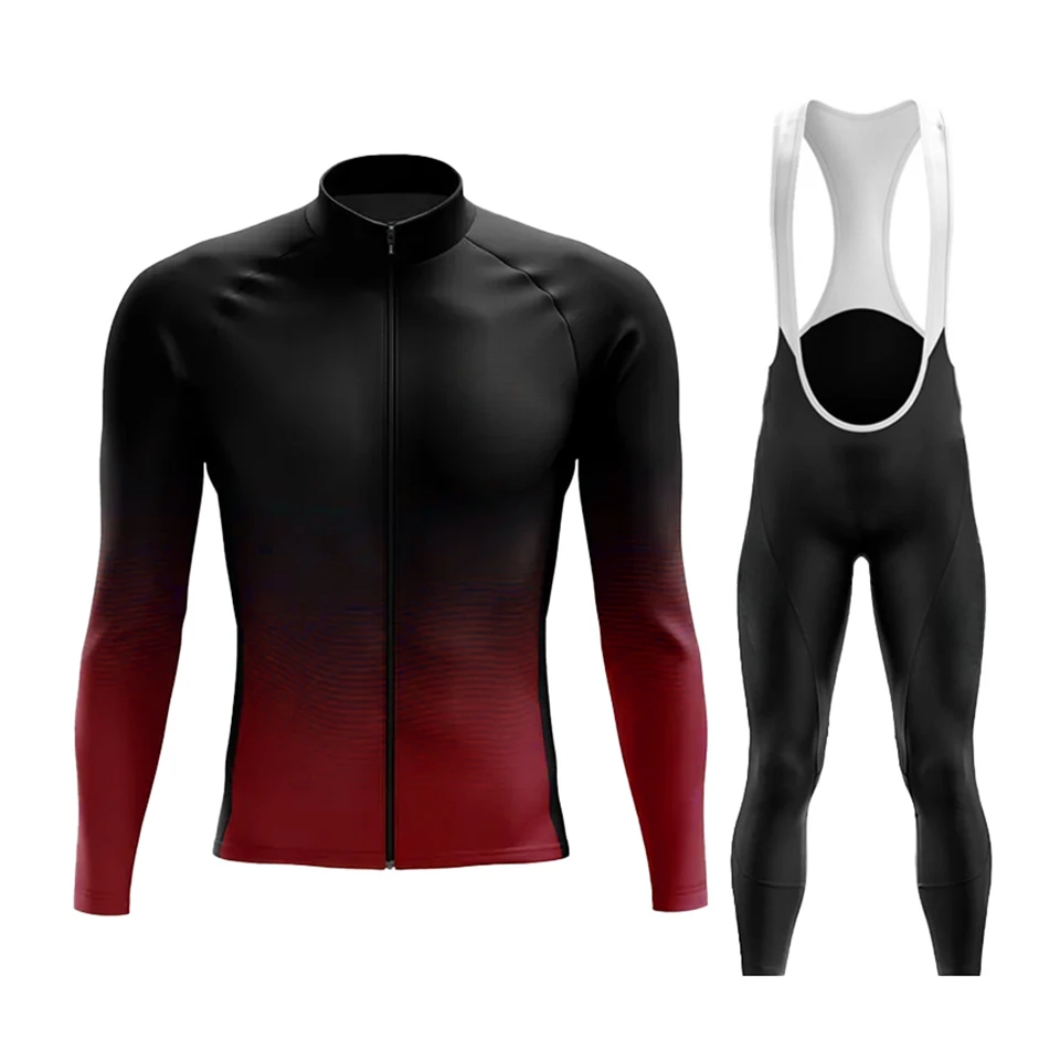 Long Sleeve Cycling Jerseys Set Breathable Spring/autumn MTB Bicycle Clothes Ropa Maillot Ciclismo Bike Wear Bicycle Tights