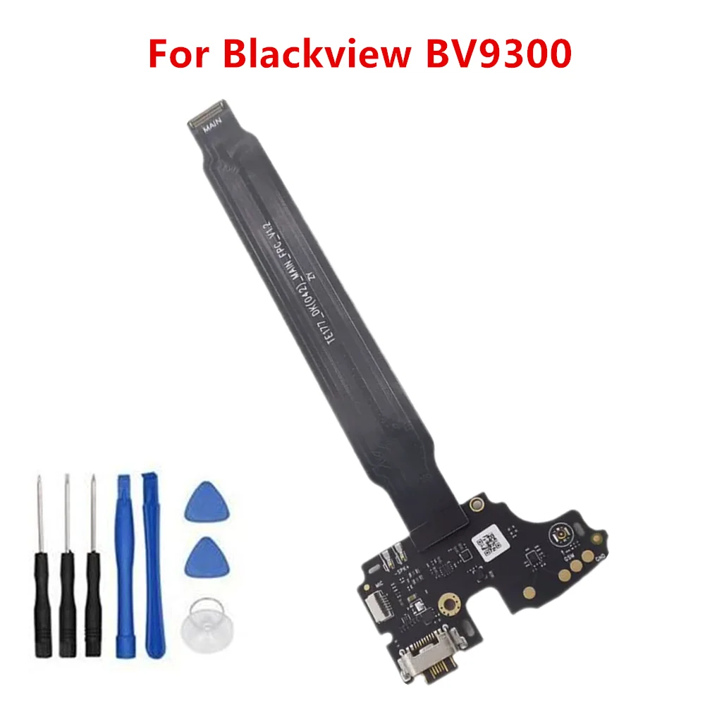 New For Blackview BV9300 Cell Phone USB PCB Board Charging Dock with MainBoard Transfer Main FPC Repair Replacement Parts