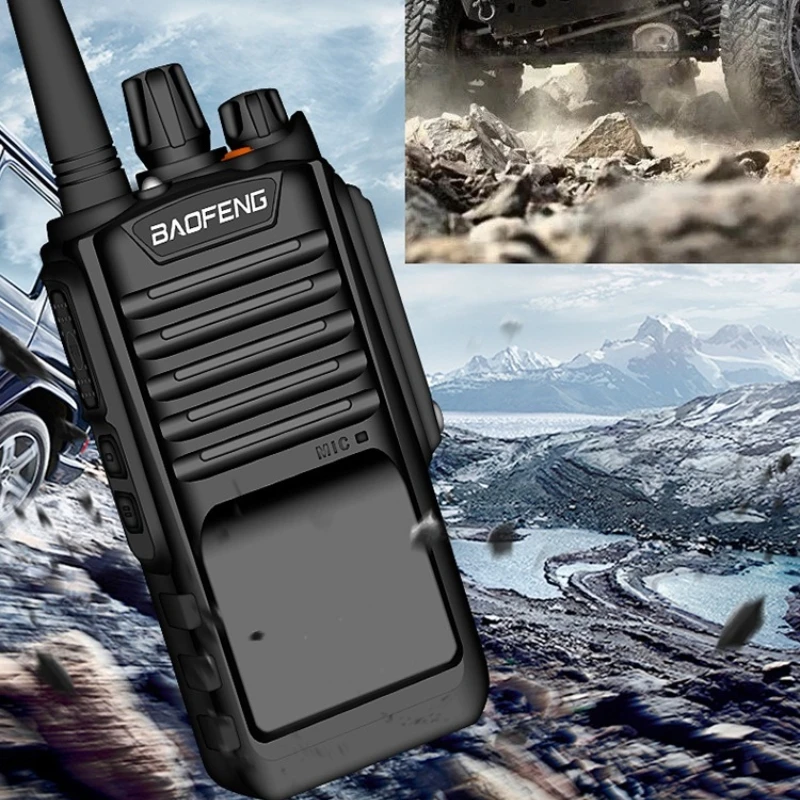 Baofeng BF-9700 جهاز اتصال لاسلكي IP67 مقاوم للماء مقاوم للسقوط بطارية ذات سعة كبيرة مشفرة الاتصال الداخلي المحمول في الهواء الطلق