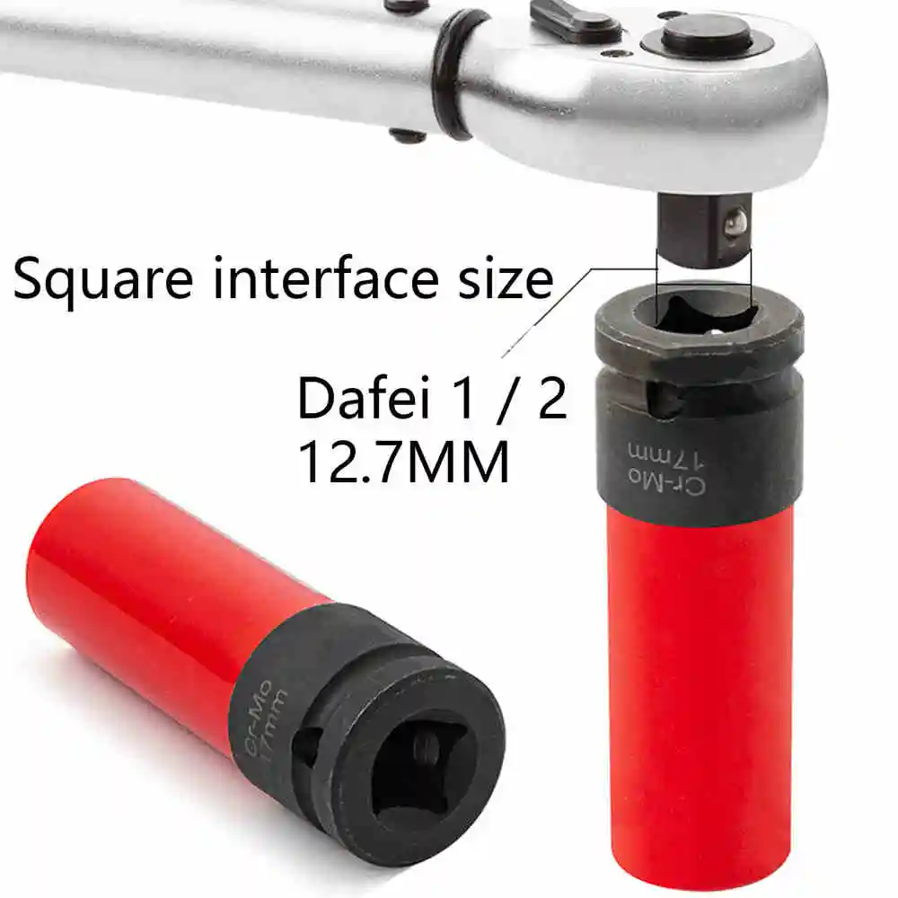 High Quality 17MM Universal Wheel Lock Nut Removal Socket Wrench For Mercedes Benz S Series Car Repair Tools