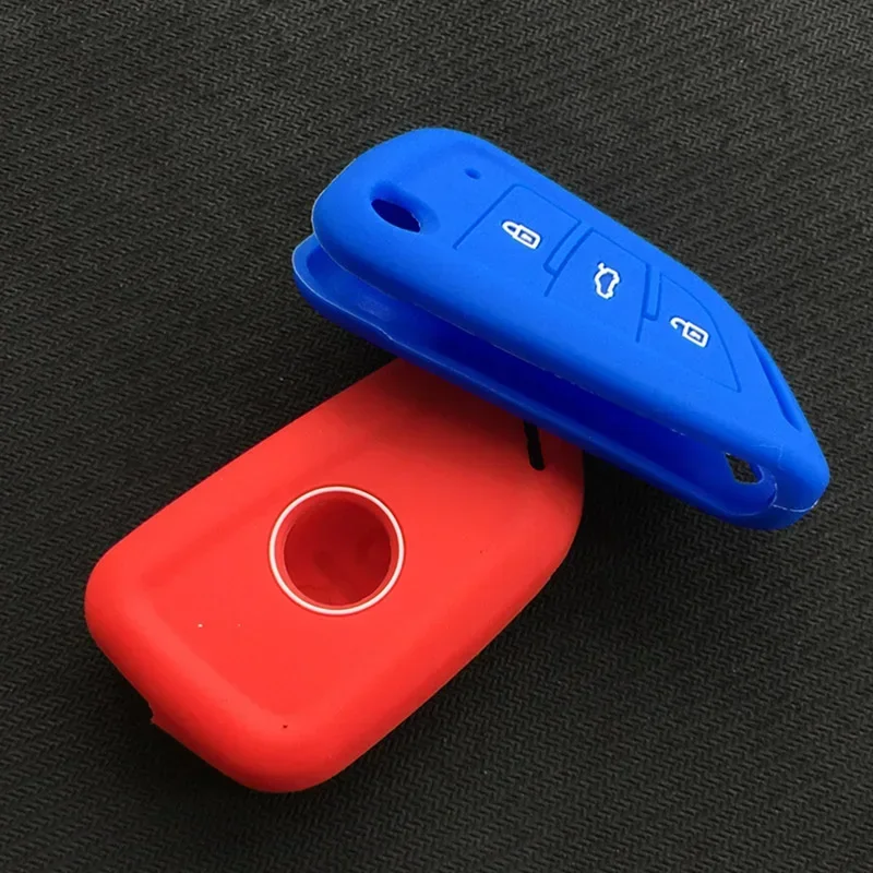 Silicone Key Cover Rubber Protector Case Accessories for Universal 3 Buttons VVDI2 Wire Remote for Xhorse MINI Programmer VVDI