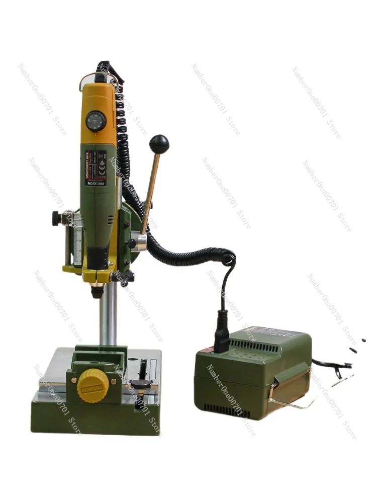 Miniature Bench Drill Handheld Electric Grinder Combination Drill Rack Small Bench12V Benchtop Hand Drill Mini Magic