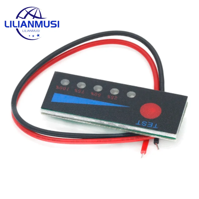 Battery Level Indicator 18650 Lipo Lithium Capacity Tester Meter 1S 2S 3S 4S 5S 6S 7S 12V 24V 36V 48V Module Electronic DIY Kit