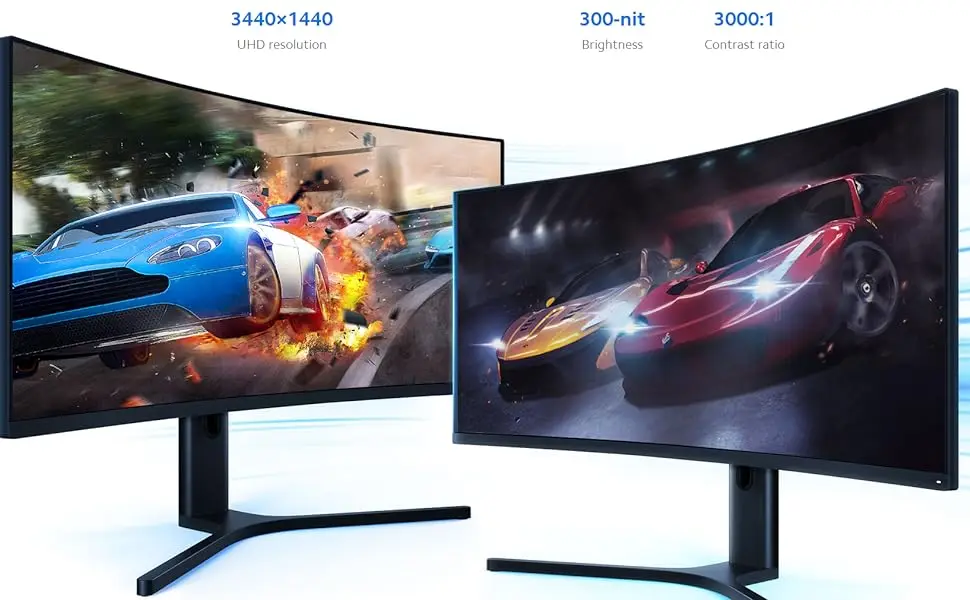 High Resolution 3440*1440P 34/38/40 Inch Monitors PC 34 Inch Curved Fast Response Monitor 4K