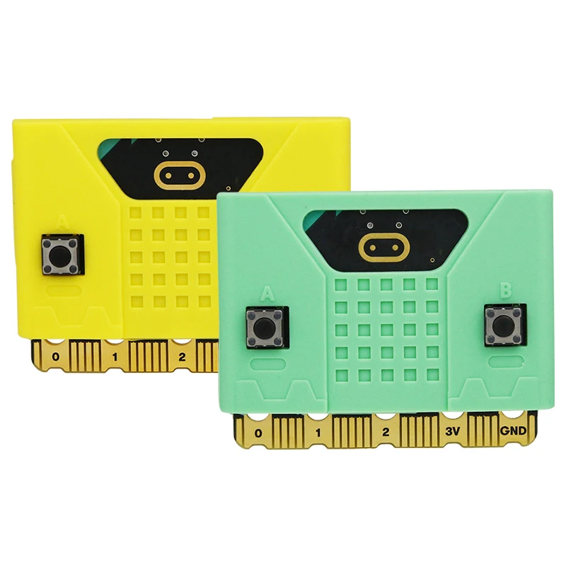 

BBC Micro:bit V2 Colors Silicone Protective Case DIY Pocket-sized Computer Kit for Students Learning Program and School Projects