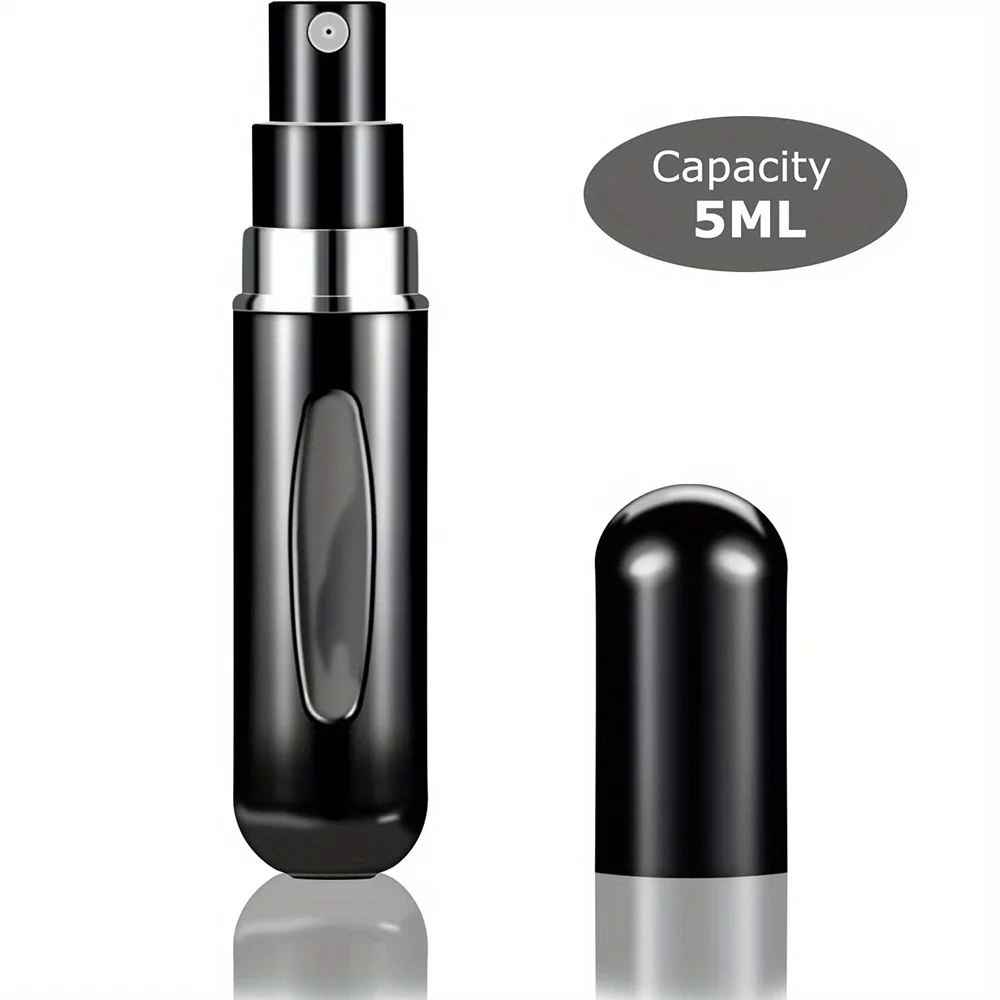 3/5/10/20/30PCS 5ml Mini Parfüm Zerstäuber Tragbare Flüssigkeit Container Kosmetik Reisen aluminium Spray Nachfüllbare Spray Flasche – Detail 4
