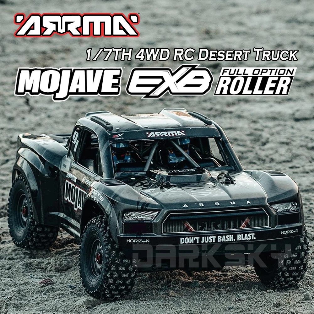 

ARRMA MOJAVE EXB RC Desert Truck 1/7 электрическая модель автомобиля с дистанционным управлением, версия с пустой рамой, игрушки для взрослых и детей