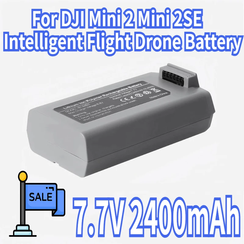 

7.7V 2400mAh For DJI Mini 2 Mini 2SE Intelligent Flight Drone Battery Accessories For DJI Mini 4K Battery