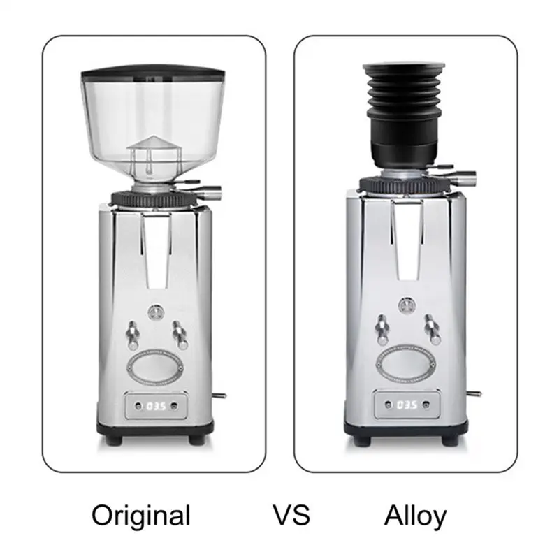 ABBK-For S-Manuale 64/S-Automatik 64/Anthracite V-Titan 64 Compatible Coffee Beans Grinder Single Dose Hopper Blowing