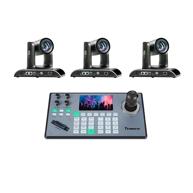 

Auto Tracking Ptz Video Conference System 30x Ndi Ptz Conference Camera Ndi Ptz Camera Controller For Live Streaming