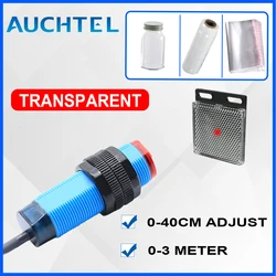 M18 Transparent Glass Detection Photocell Diffuse Reflect Feedback Photoelectric Sensor Proximity Switch Motion Detector