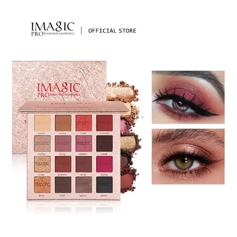 16 Color Eyeshadow Palette IMAGIC