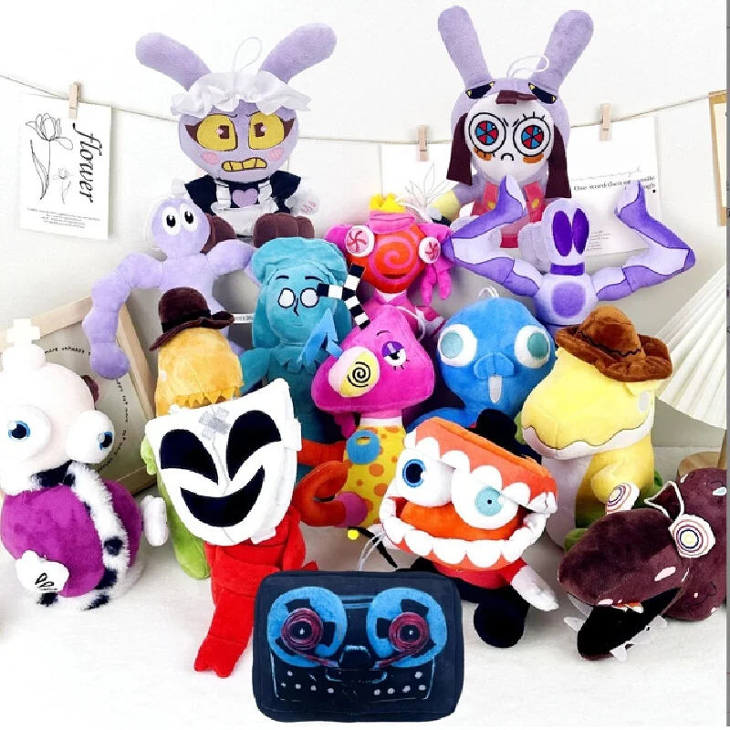 

Pomni Plush Jester Queen Stuffed Doll from Digital Circus Official Plush Toy Gift for friend and Collectors The best gift