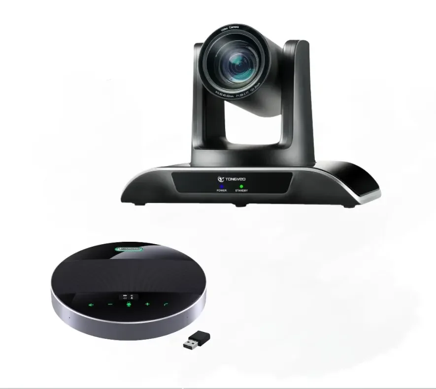 4K Video Conferencing PTZ Camera 12X Optical Zoom USB3.0+HDM1 Wide Angle Video With Wireless Blue-tooth Speakerphone