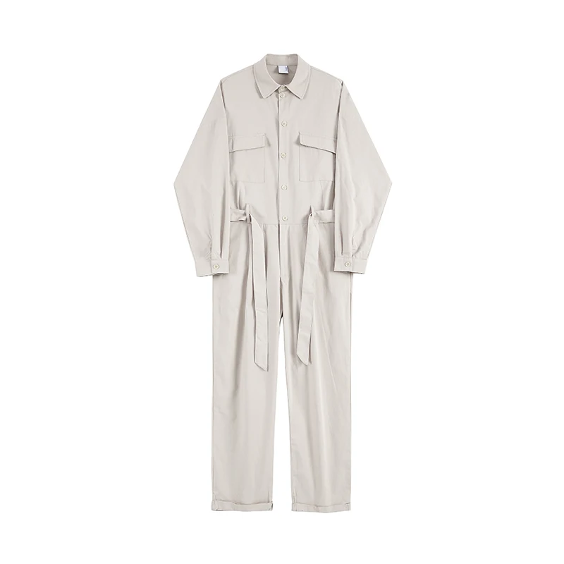 [OIMG] Yamamoto Akayo Solid Color Youth Versatile Men's Jumpsuit