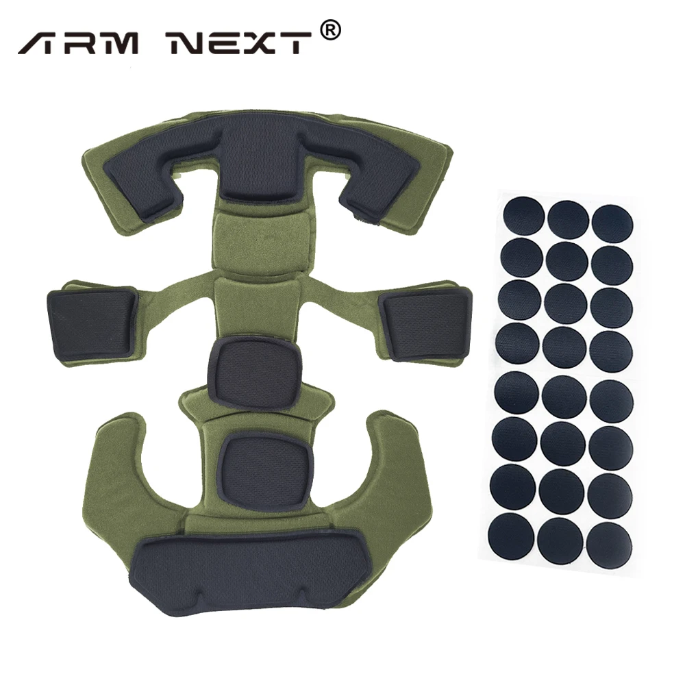 Tactical Helmet Memory Foam Pad General Purpose Airsoft Paintball Helmet Protector Pad Pad for Fast