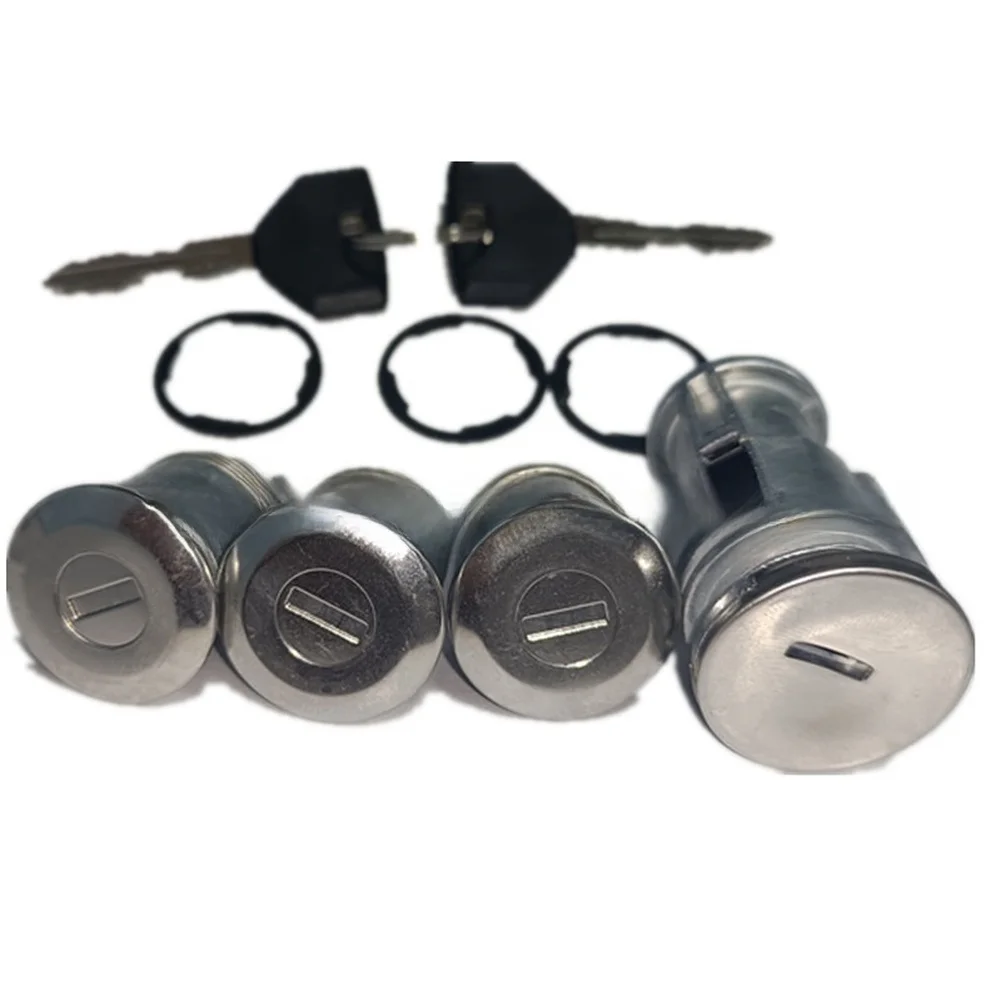 Ignition Key Switch Lock Cylinder for Jeep For Wrangler TJ 1998 2001 Includes Two Keys and Multiple Lock Cylinders