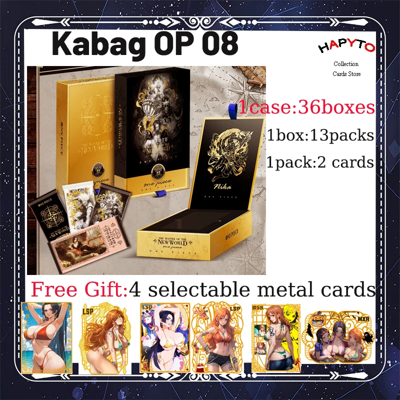 Kabag One Piece Wave 8 Master Of New World Collection Anime Cards Birthday Gifts And Hobbies Gifts Wholesale