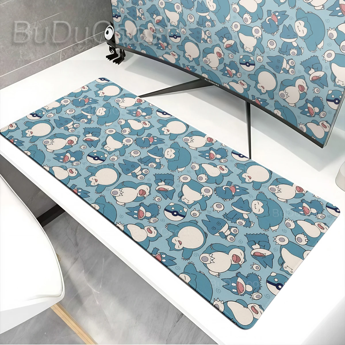 Mouse Pad P-Pokemons Snorlax Gaming Large Gamer Keyboard Desk Mat Table Carpet Mousepad 90x40 Computer Mats Office Accessories