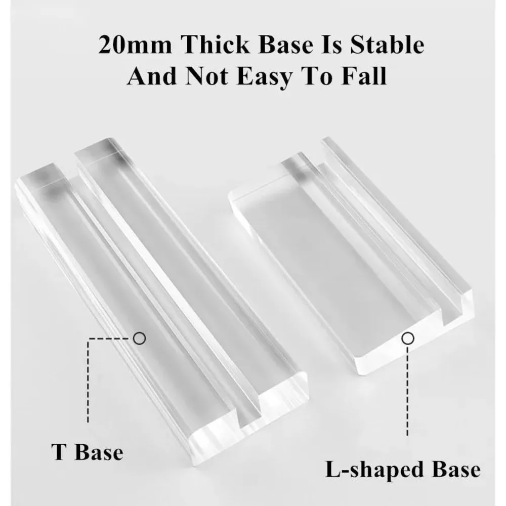 A5 148X210mm Clear Plastic Table Menu Holder Display Stand Acrylic Document Holder Desktop Photo