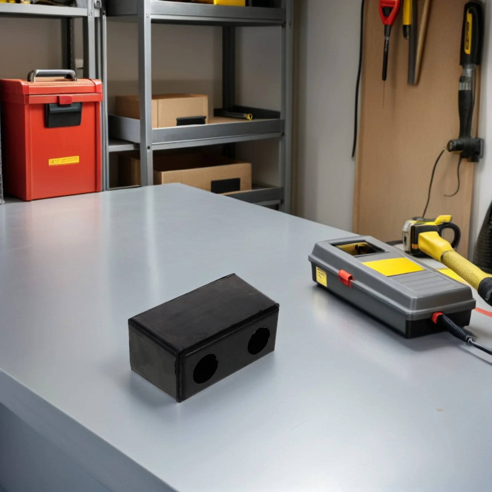 15 سنتيمتر المطاط حوض عازلة الحرس مستطيل المضادة للتصادم الوفير كتلة لشاحنة مقطورة امتصاص الصدمات ارتداء مقاومة عكس