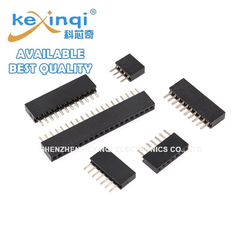 

20pcs Single Row Female 1.27mm Spacing PCB Board Tolerance psitions DIP 1*2PP 3P 4P 5P 6P 7P 8P 10P 12P 20P 40P 50P