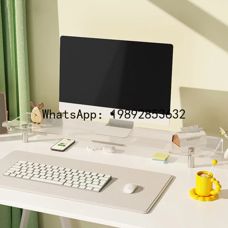 PYJ monitor heightening rack, desktop computer base bracket, desktop keyboard bracket, support bracket, acrylic shelf.