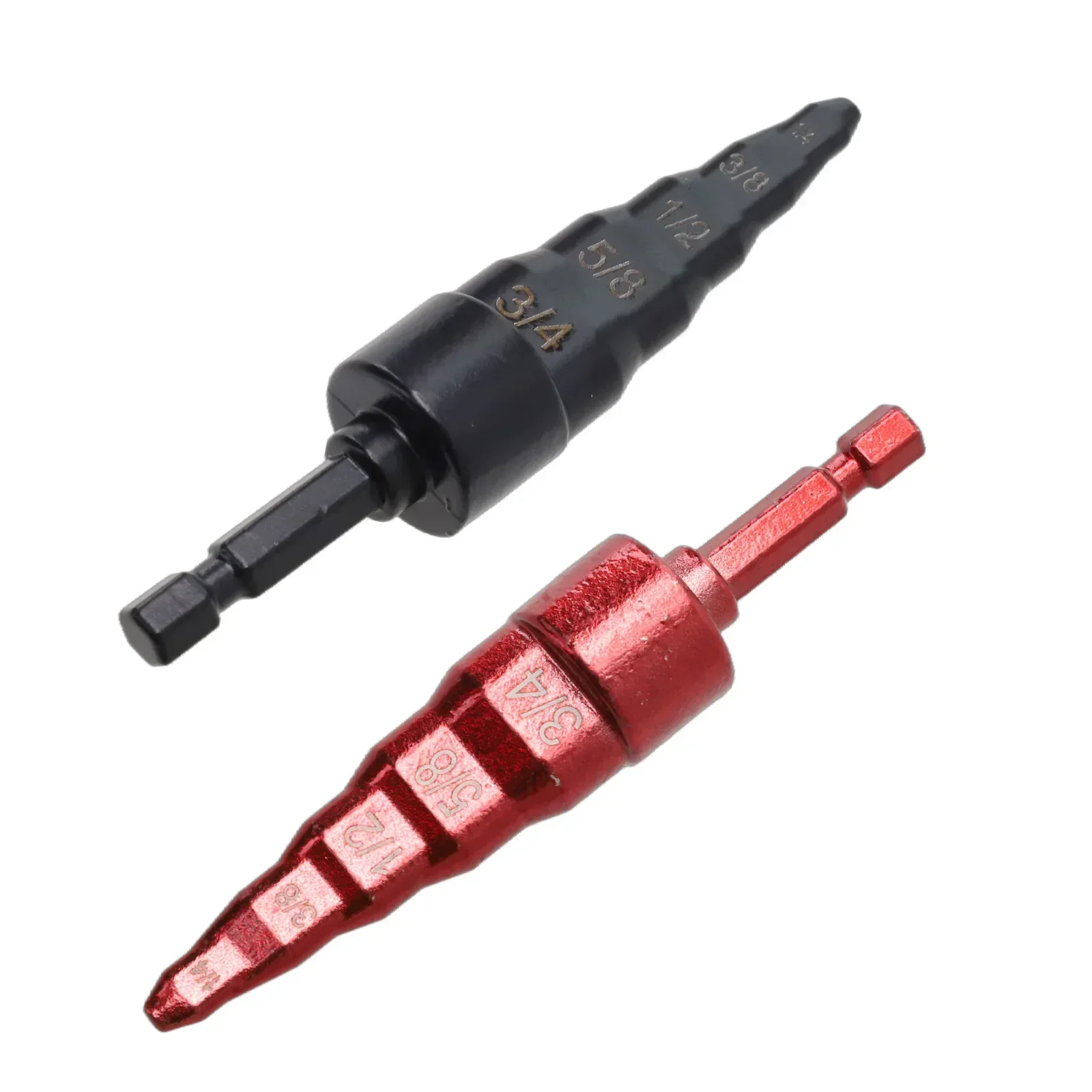 2pcs Air Conditioner Copper Pipe Expander Swaging Drill Bit Set Swage Tube Expander Swaging Flaring Tool For HVAC Repair