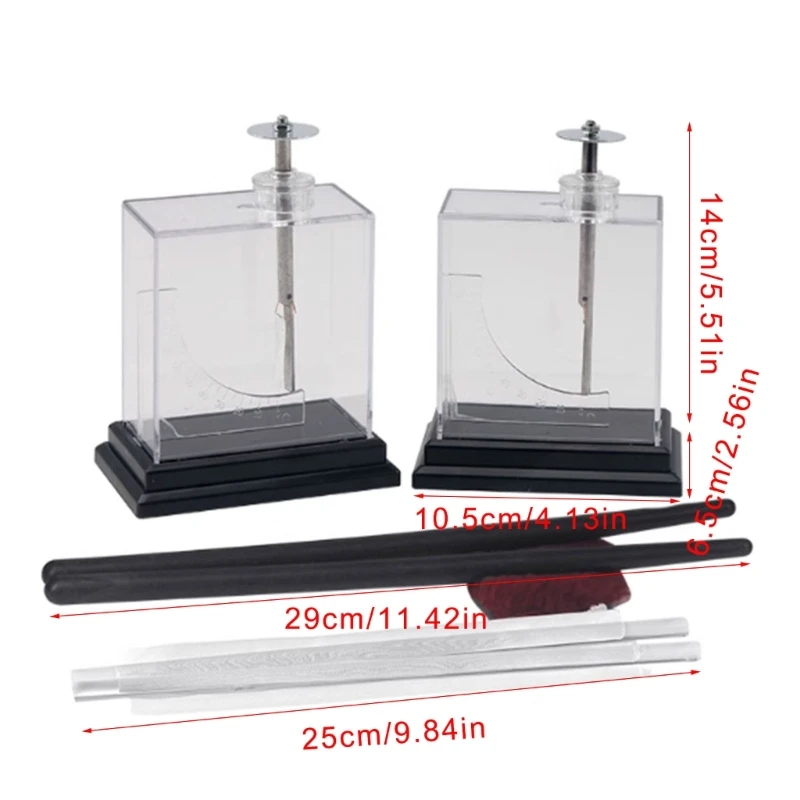 Detector láminas metal electrostático demostrador electricidad estática para laboratorios