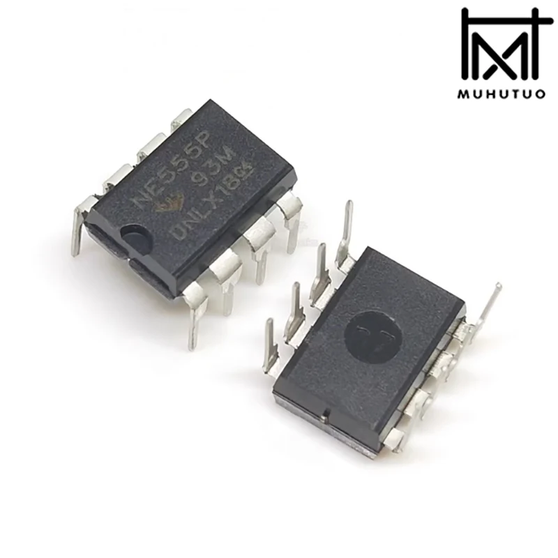50PCS/LOT NE555, NE555P, NE555N DIP-8 Direct Insertion Timer Programming Oscillator IC
