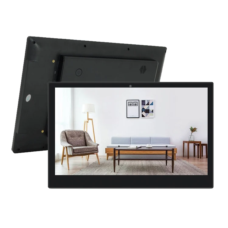 Soporte de pared para android de 32 pulgadas, pantalla lcd de gran tamaño con resolución de 1920x1080, reproductor táctil para publicidad