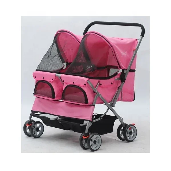 

%a Double seat space dog stroller