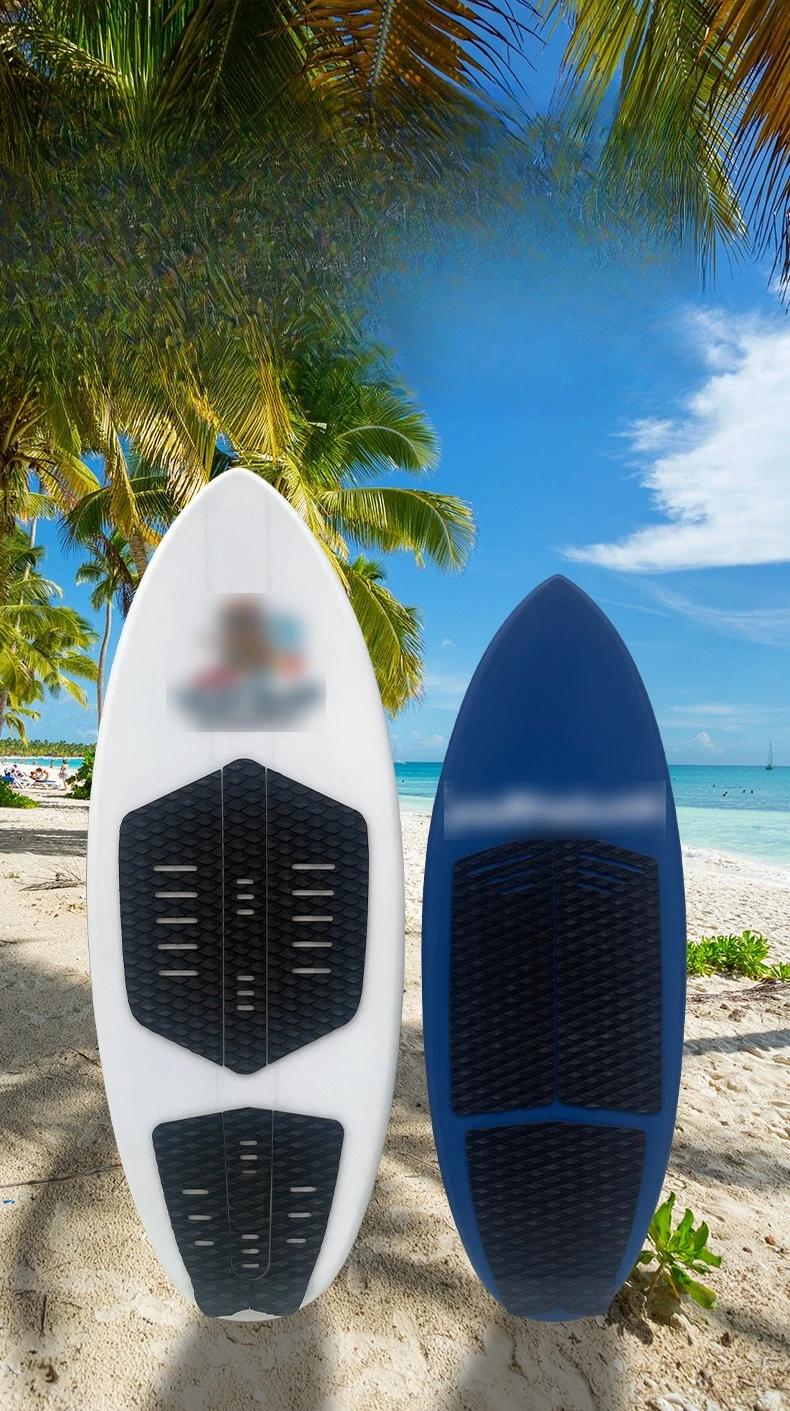 Surfplank 128 cm Wakeboard bamboehuid surfplank van koolstofvezel