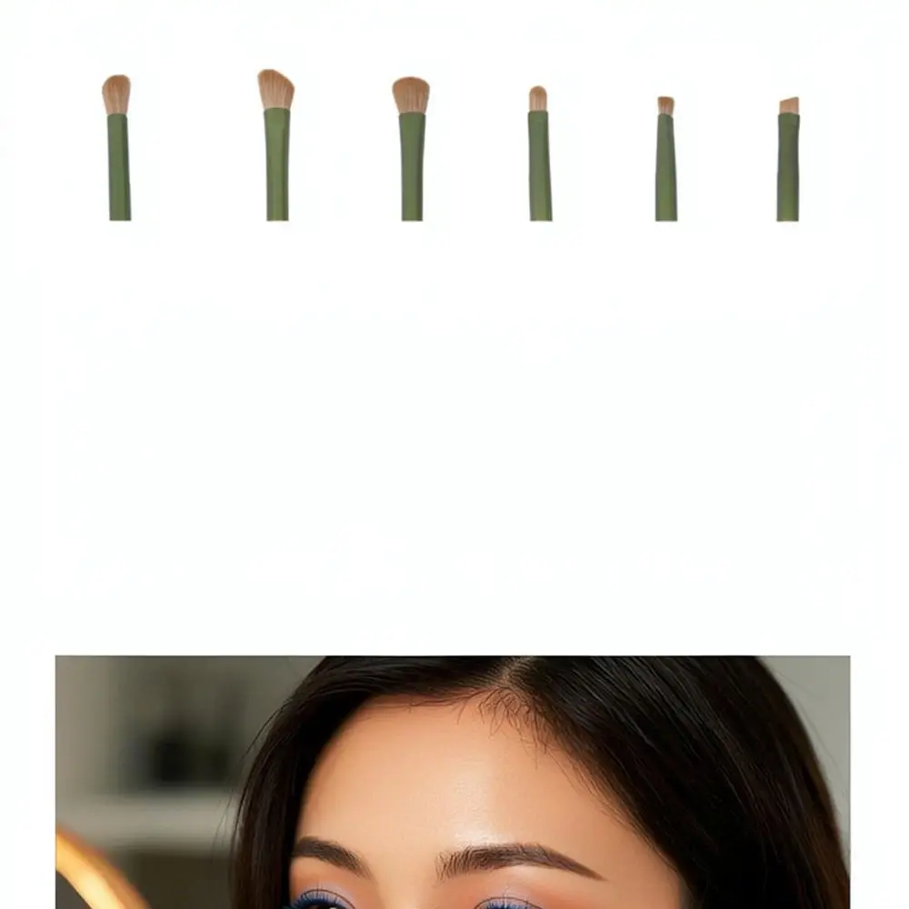 Premium Makeup Brush Set Soft Synthetic Bristles Wooden Handle Cosmetic Tools For Foundation Eyeshadow Powder Beauty