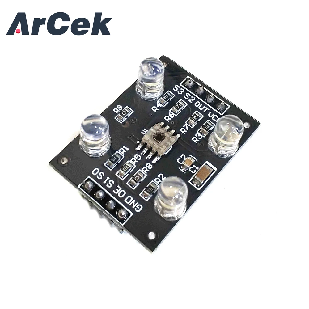 GY-31 TCS3200 Detector Module Color Recognition Sensor Accessories For MCU Arduino TCS230 TCS3200 Recognition Sensor Module